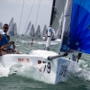 Little Wing, Melges 24 Class, sailing in Bacardi Miami Sailing Week, day four.