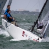 Pacific Yankee, Melges 20 Class, sailing in Bacardi Miami Sailing Week, day four.