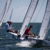 Star Class 8320 sailing in Bacardi Miami Sailing Week, day two.