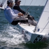 Star Class 8464 sailing in Bacardi Miami Sailing Week, day two.