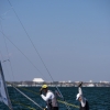 Star Class 8474 sailing in Bacardi Miami Sailing Week, day two.