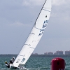 Star Class 8474 sailing in Bacardi Miami Sailing Week, day three.