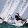 Star Class 8287 sailing in Bacardi Miami Sailing Week, day three.