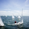 Star Class 8446 and 8320 sailing in Bacardi Miami Sailing Week, day three.