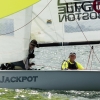 Jackpot, Viper Class, sailing in Bacardi Miami Sailing Week, day four.