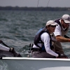 Arethusa, Viper Class, sailing in Bacardi Miami Sailing Week, day four.