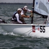 Arethusa, Viper Class, sailing in Bacardi Miami Sailing Week, day four.