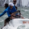 Little Wing, Melges 24 Class, sailing in Bacardi Miami Sailing Week, day four.