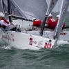 Samba Pa Ti, Melges 20 Class, sailing in Bacardi Miami Sailing Week, day four.