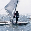 Star Class 8320 sailing at the Bacardi Cup, Bacardi Miami Sailing Week, day three.