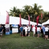 Bacardi Miami Sailing Week hospitality tent and mid-week party.