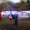 Bacardi Miami Sailing Week hospitality tent and mid-week party.