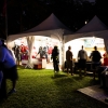 Bacardi Miami Sailing Week hospitality tent and mid-week party.