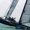 M32 Class sailing at Bacardi Miami Sailing Week, day four.