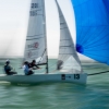 Viper Class 201 sailing at Bacardi Miami Sailing Week, day four.