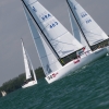 J70 Class 403 sailing at Bacardi Miami Sailing Week, day five.