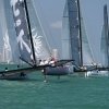 M32 Class sailing at Bacardi Miami Sailing Week, day five.