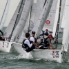 Viper Class 235 sailing at Bacardi Miami Sailing Week, day six.