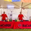 Bacardi Miami Sailing Week hospitality tent, opening reception.