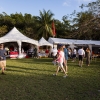 Bacardi Miami Sailing Week hospitality tent, opening reception.