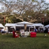 Bacardi Miami Sailing Week hospitality tent, opening reception.