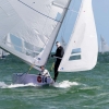 Star Class 8510 sailing at Bacardi Miami Sailing Week, day two.