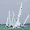 Star Class 8465 sailing at Bacardi Miami Sailing Week, day three.