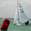 Star Class 8340 sailing at Bacardi Miami Sailing Week, day three.