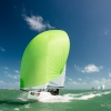 J70 Class 248 sailing at Bacardi Miami Sailing Week.