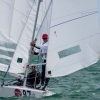 Star Class 8497 sailing at Bacardi Miami Sailing Week, day six. Photo by Cory Silken.