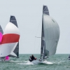 VX One Class 187 sailing at Bacardi Miami Sailing Week, day six. Photo by Cory Silken.