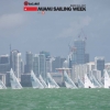 Star Class sailing in Bacardi Miami Sailing Week.