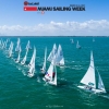 Star Class 8450 and 8237 sailing in Bacardi Miami Sailing Week.