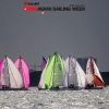 J70 Class sailing in Bacardi Miami Sailing Week.