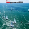 J70 Class sailing in Bacardi Miami Sailing Week.