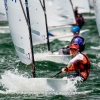Miami Sailing Week Opti RWB fleet.