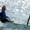 Miami Sailing Week Opti RWB fleet.