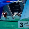 Melges 24 Class sailing in Miami Sailing Week, day two.